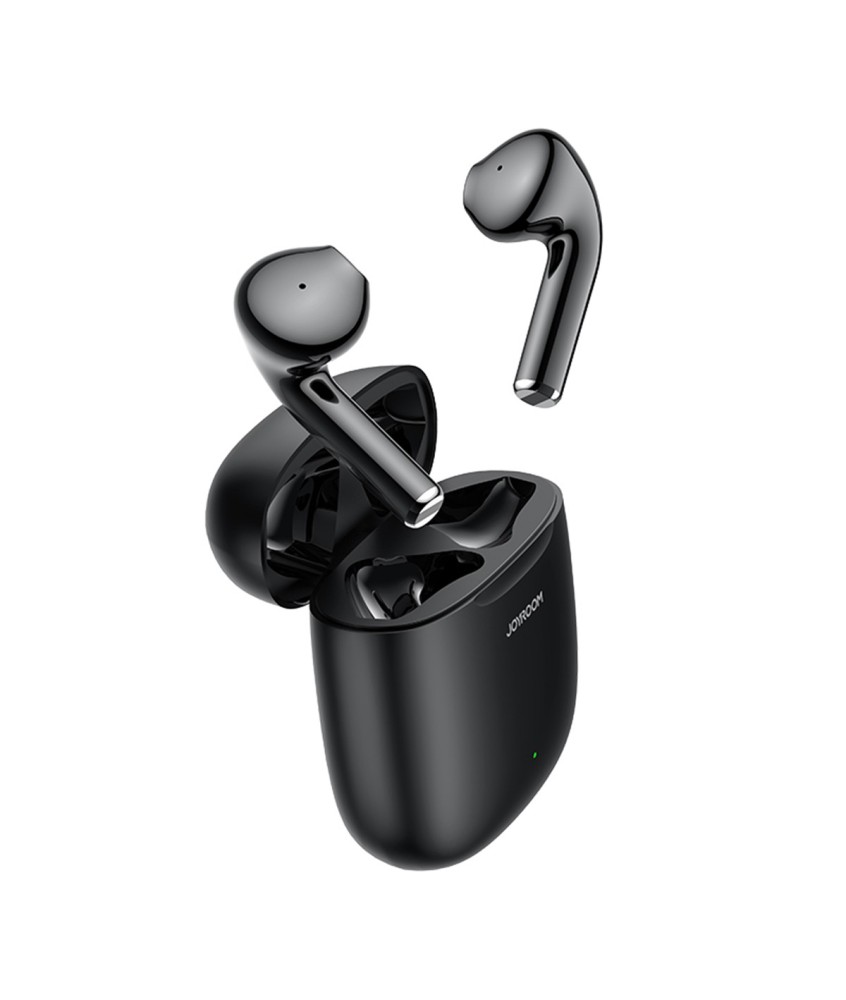 GloboStar® 87055 JOYROOM Originals JR-T13 Bilateral TWS Earphones με Θήκη Φόρτισης True Wireless Bluetooth V5.0 Binaural Συμβατό με iOS & Android Μαύρο